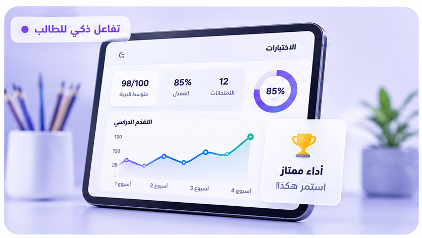 تفاعل ذكي للطلاب