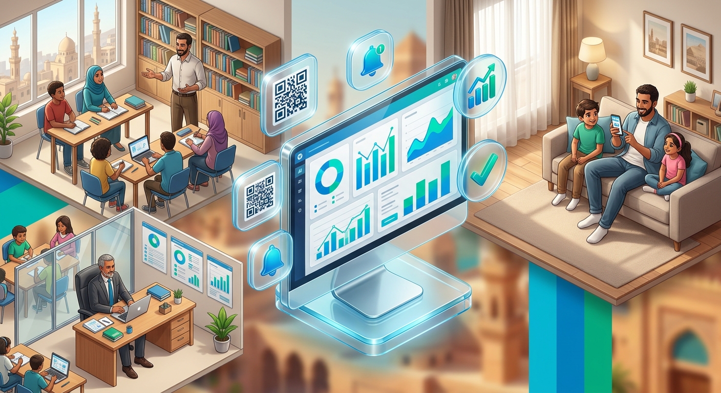 نظام GooEdu السحابي وتطبيق أولياء الأمور والطلاب